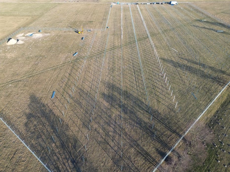 Kafarowanie/Palowanie/Wbijanie słupów  pod konstrukcję fotowoltaiczną