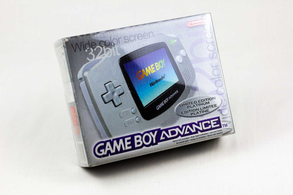 GameBoy Advance Platinum Limited Edition