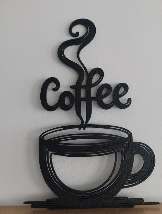 Obrazek 30cm  na ścianę coffe 3D