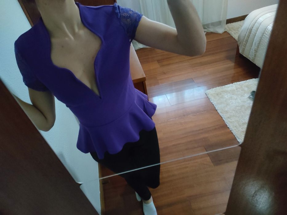 Blusa elegante nova