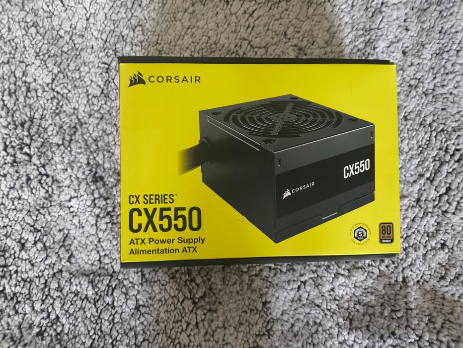 Zasilacz Corsair CX550 550W 80+ Bronze | sprawny | mało używany |