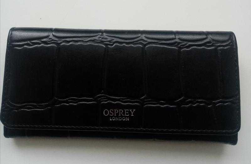 Жіночий гаманець із натуральної шкіри osprey london (оригінал)
