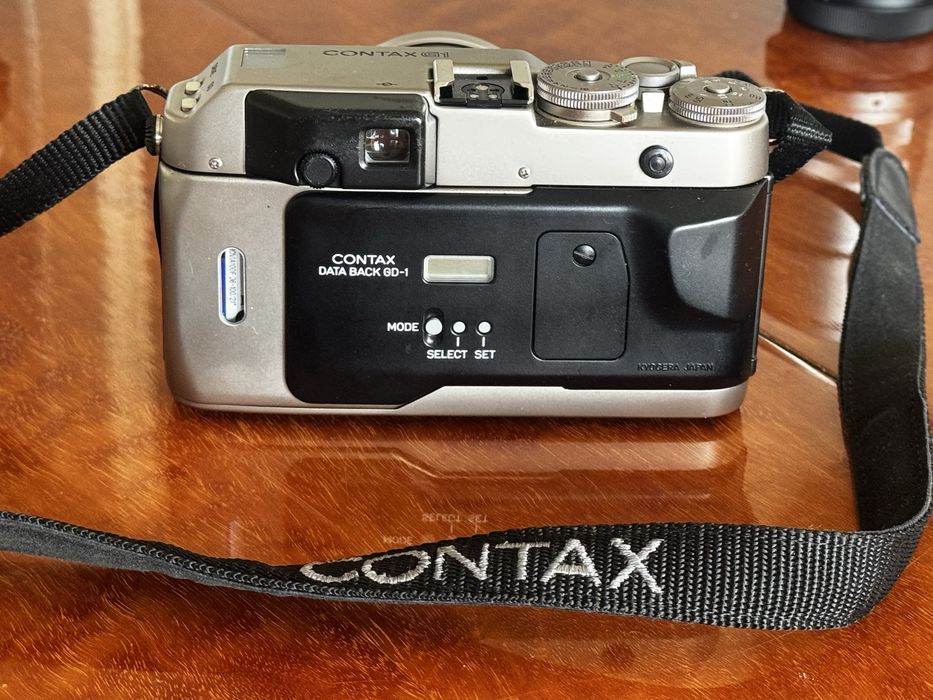 Contax G1 green label + Biogon 28 + Planar 45 + Sonar 90 pokrowiec cały system