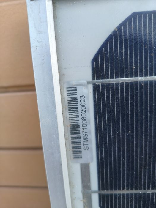 Painel solar com suporte autocaravana