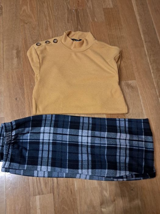 Komplet damski spodnie + golf