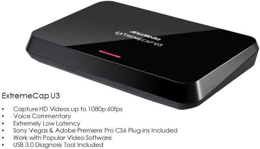 Placa de Captura - AverMedia ExtremeCap U3 - CV710