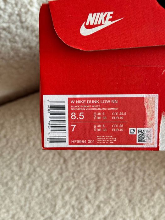 Кросівки кроссовки Nike Dunk Low NN 40p