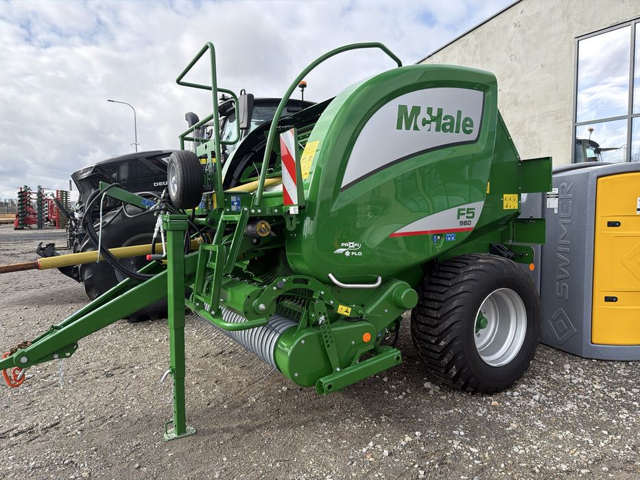 Prasa zwijająca McHale F5 560 isobus, F5-540C, V6-750 Monitor Kamera 25noży