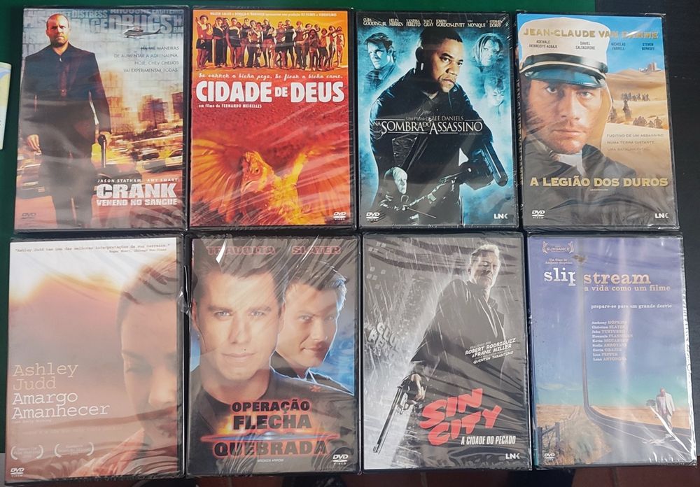 Vários filmes selados
