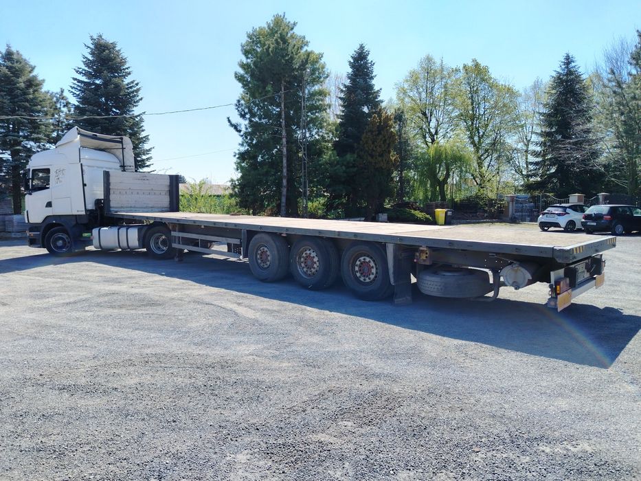 Naczepa SCHMITZ 2004 / odkryta / platforma / 13500 netto