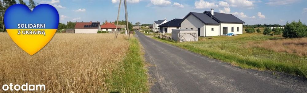 Działka budowlana; Gołaszewo, 8 km Włocławka