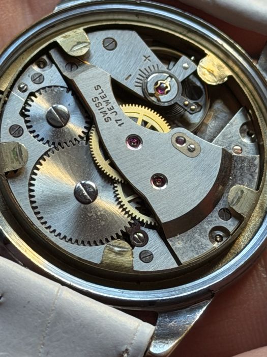 Atlantic Worldsmasterur 17jewels, rozmiar 36/46mm, piękny stan