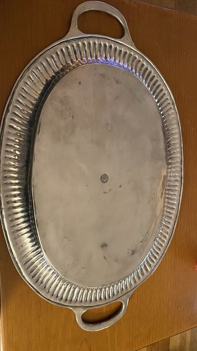 Bandeja de estanho 95% (sn) marca Estanhos Finos Grao Vasco