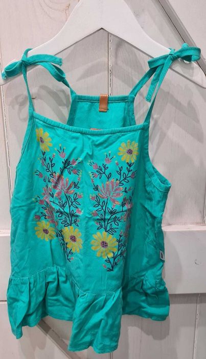 Top flores para menina