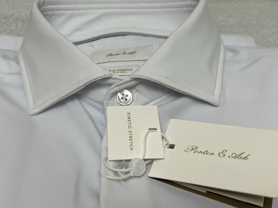Biała koszula premium marki Porter&Ash Casual