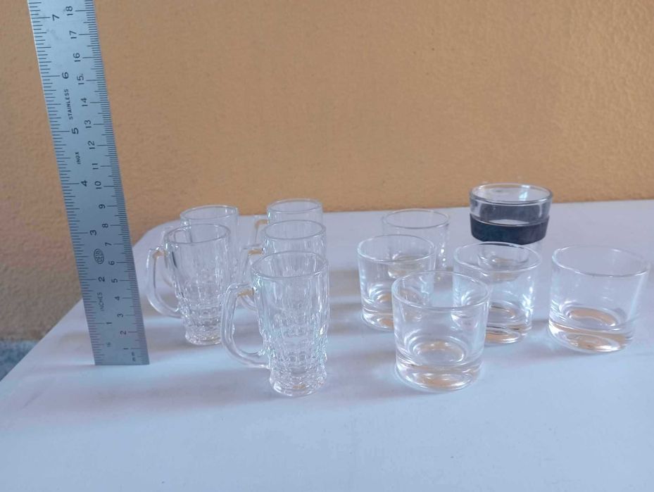 conjunto copos pequenos - canecas pequenas