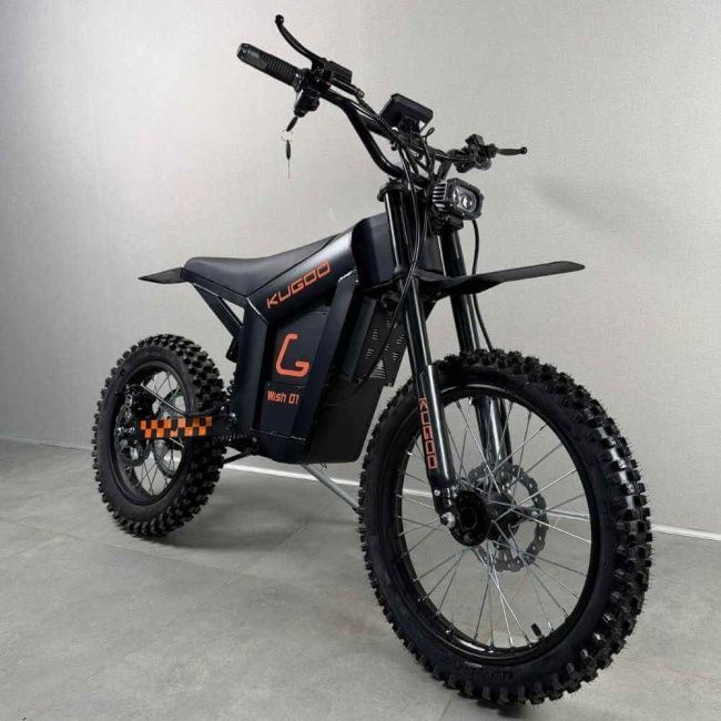 СУПЕР ЦІНА‼️ Пітбайк Kugoo Wish 01 Чорний 2000W 60 км/год