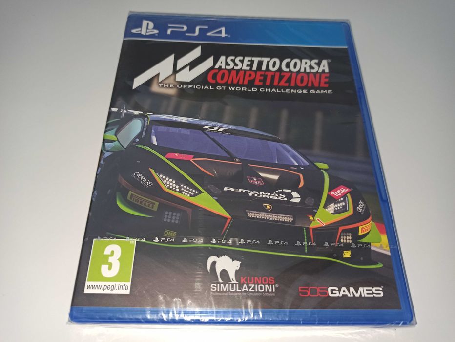 ps4 ASSETTO CORSA COMPETIZIONE wersja polska Symulacja nowa! Folia