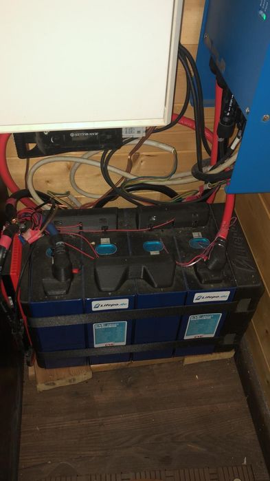 Sistema Solar Completo Off-Grid 750W — Victron + LiFePO4 280Ah