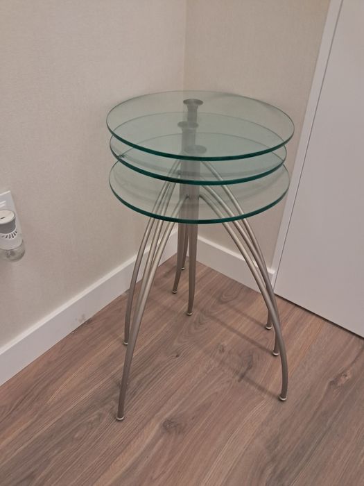 Conjunto 3 Mesas de Apoio