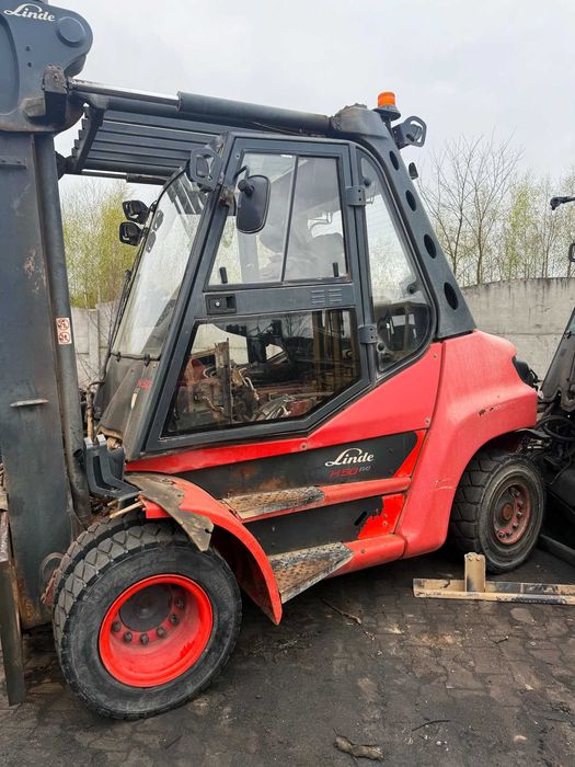 Навантачувач LINDE H50 / H60 / H70 (серія 396, 2019) на запчастини + щогла + двигун DEUTZ