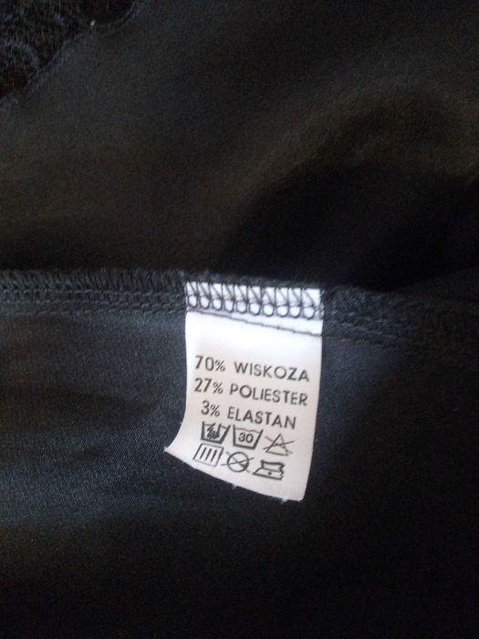 czarna sukienka piórka cekiny siateczka 46 impreza/bal/sylwester