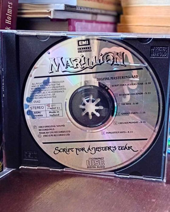 CD Marillion - Script For A Jester’s Tear