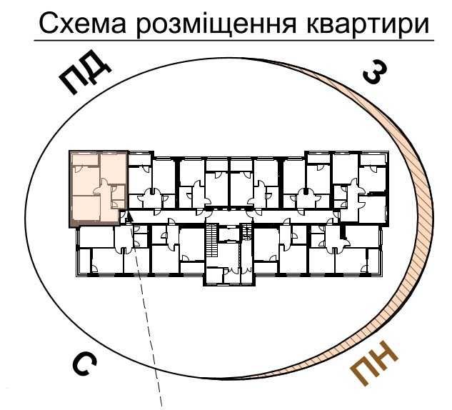 Продаж 2-кімнатної квартири, новобудова ЖК TWINS RESIDENCE Біла Церква