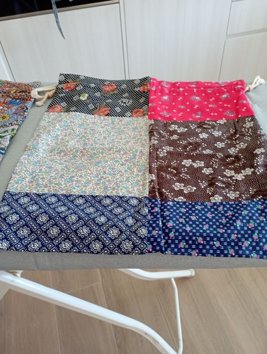 Alentejo Patchwork Bags, Lined, Antique, Never Used, Never U64552044097793121