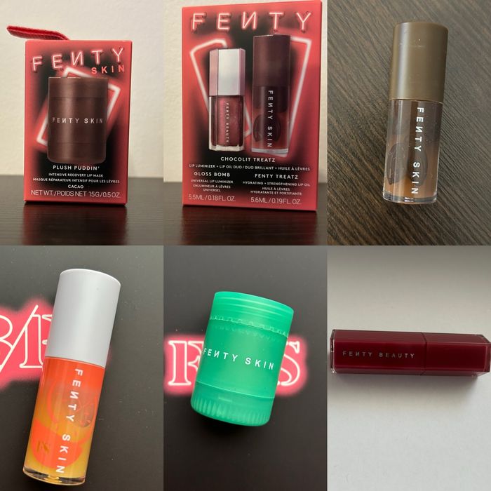 Помада Sephora/ Kosas/ Fenty beauty/ Nars