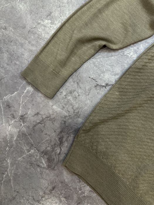 Шерстяной Свитер 1/3 зип кофта Bottega Veneta