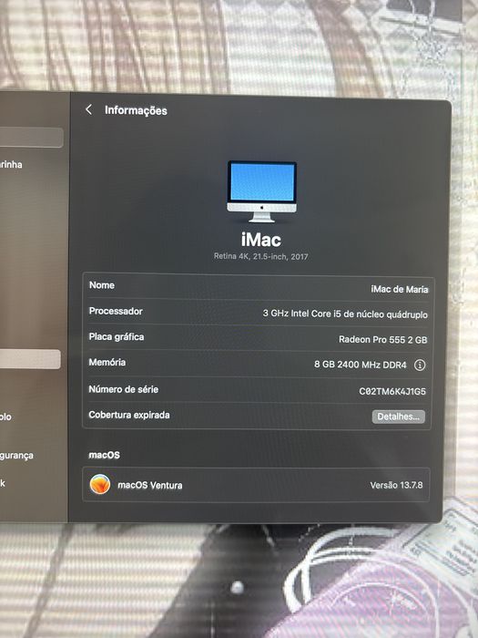 iMac 2017 com 1TB