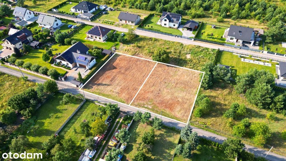 Działki budowlane Ujejsce – spokojna okolica, szybki dojazd, MPZP