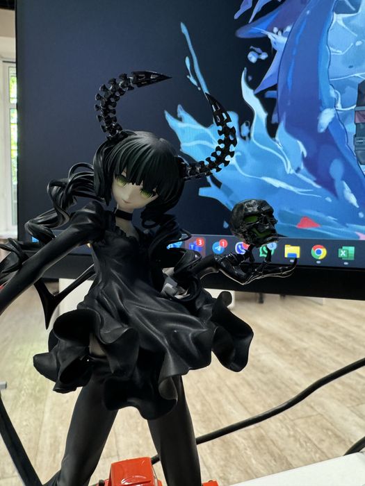 Фигурка Dead Master (Black Rock Shooter) — редкая версия с черепом
