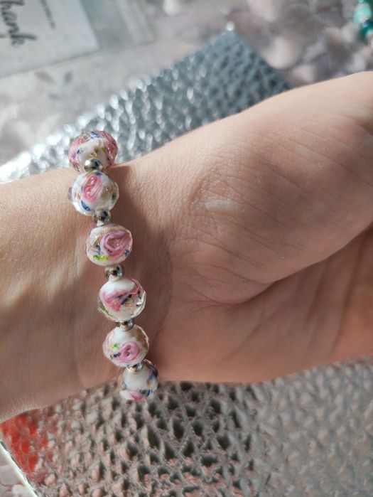 Różaniec na rękę bransoletka