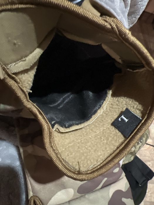 Зимові тактичні рукавички MULTICAM софт шелл на Флісі