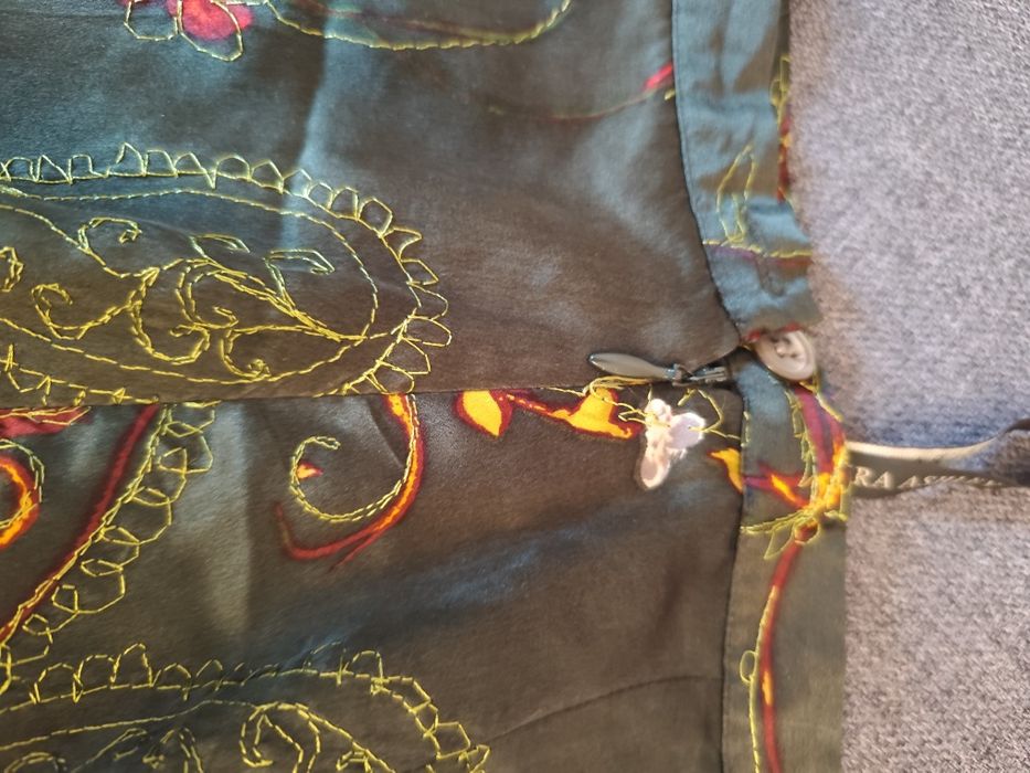 Spódnica silk hafowana