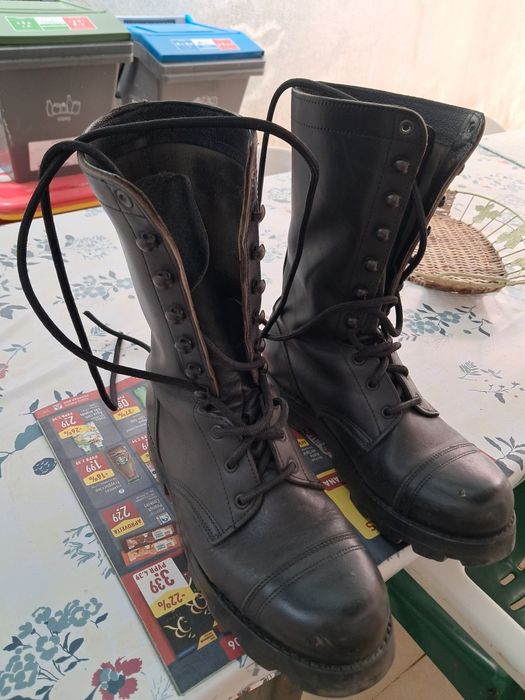 Botas dos paraquedistas Espanhóis