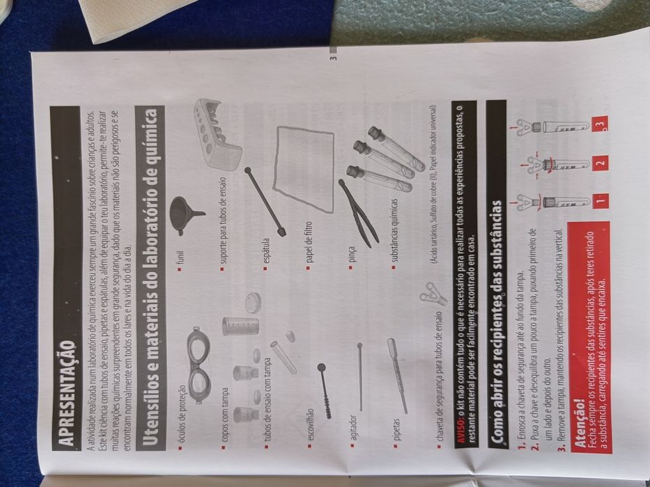 O meu primeiro laboratório de ciências da Clementoni +8 anos