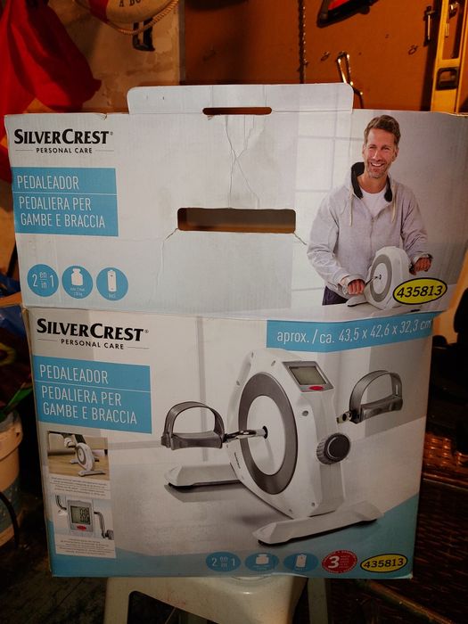 Pedaleira Silvercrest para pernas e braços com visor lcd