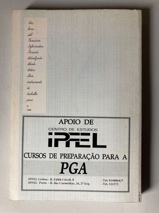 PGA Passaporte, de Altino Moreira Carodoso e Artur Neto Gonçalves
