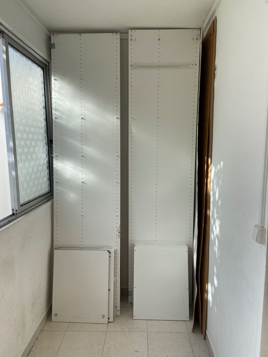 3 armários closet IKEA usados