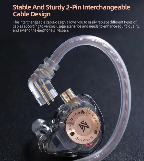 ⇒ Моніторні Навушники KZ EDX PRO X