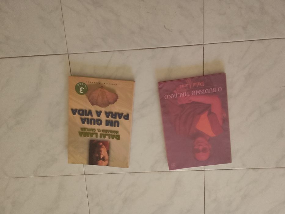 3 livros de Dalai lama