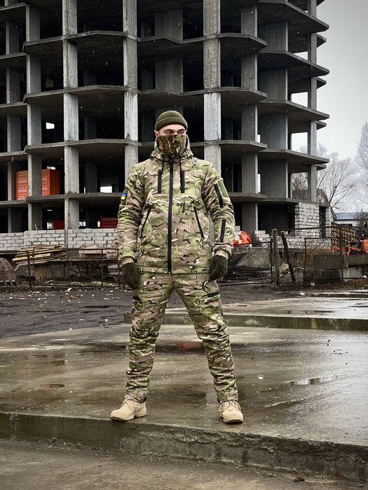 ТОП! Форма военная зимняя мультикам пиксель костюм тактический зимний