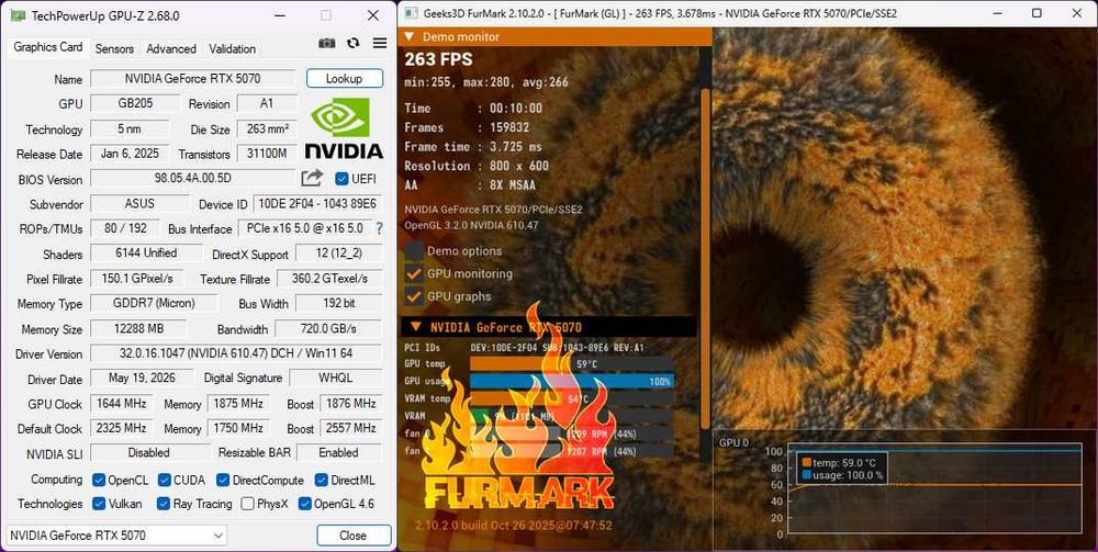 RYZEN 7800X3D / B850M / DDR5 32Gb / NVME 250Gb + 2Tb / RTX 5070