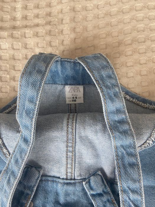 Джинсовий сарафан на дівчинку фірми zara