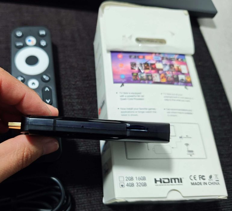 Stick Box Android 4k com tudo em Portugues... 2026