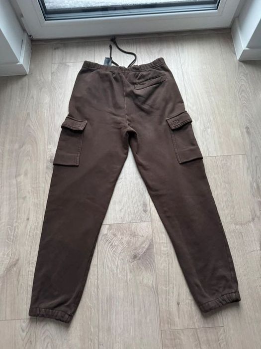 Pull&Bear spodnie bermudy dresowe r.S