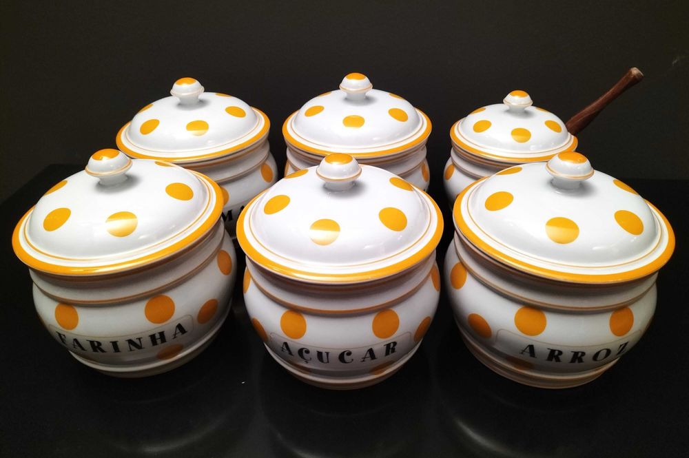 Peças de loiça de porcelana Spodart – Bolinhas, individual ou conjunto
